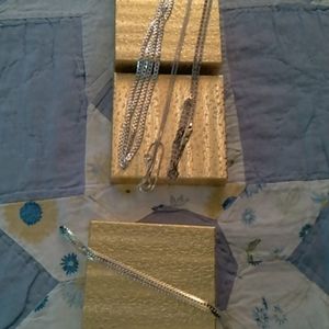 Sell this 3 chains  $25 each  &1 Bracelet  for man